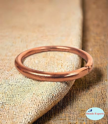 SHINDE EXPORTS pure copper bracelets cuf kada bangle for men and women - style: 100gms 2-12