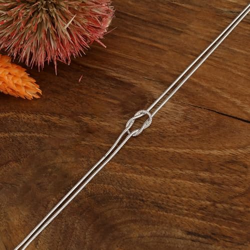 Matching Bracelets for Couples Love Knot Bracelet Pinky Promise Soulmate Relationship Friendship Bracelets Forever Infinity Jewelry Gifts for Women Her Him - style: MOM-S