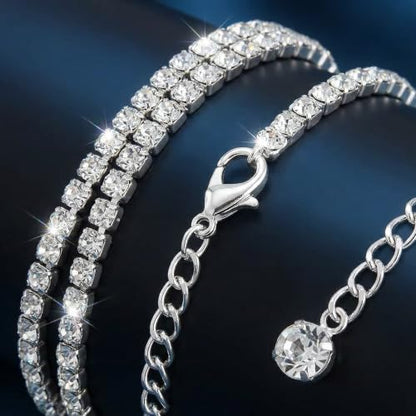 1 Piece Silver Waist Chain Rhinestone Crystal Shiny Pendant Thin Minimalist Delicate Fashion Body Chain Jewelry for Women Warm-Weather Beach Rave Party Evening Club Accessory