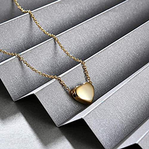 MYNENEY Necklace and Bracelet for Women Stainless Steel Initial Jewelry Set - color: Gold-not customized
