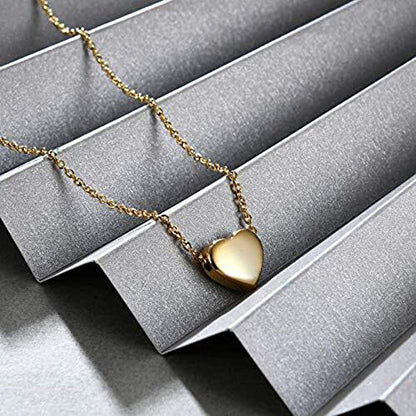 MYNENEY Necklace and Bracelet for Women Stainless Steel Initial Jewelry Set - color: Gold-not customized