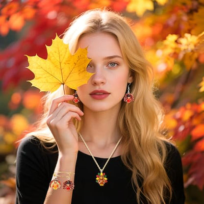 64 Pcs Turkey Resin Charms, Thanksgiving Charm for Jewelry Making | Premium Resin, 4 Styles, Fall Turkey Pendants Ornament, DIY Crafts Bracelet Necklace Earrings Jewelry Making Decorations - style: Turkey Style