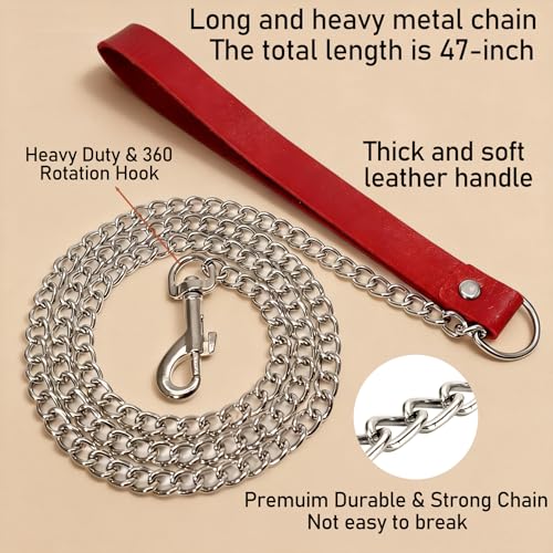 Red Choker Necklace for Women Men, Leather Choker Collar Gothic Body Chain, Rave Punk Goth Jewelry for Rave Halloween Sexy Cosplay - style: GOOD GIR