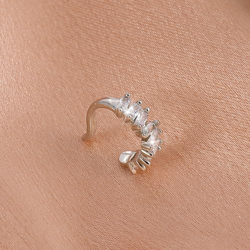 Ear Cuffs Non Piercing Ear Cuff Earrings for Women Gifts Trendy Stuff Clip on Cartilage Earrings Stacks Fake Earrings Jewelry Gifts - color: A1:2pcs thin ear cuff gold