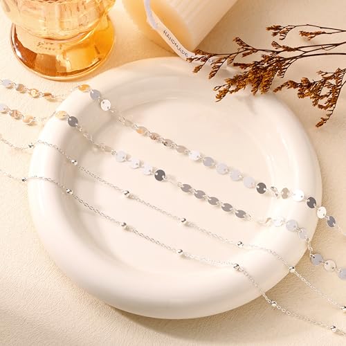 CHESKY Silver Plated Waist Chain Body Chain Jewelry, Belly Chain for Women - style: 2