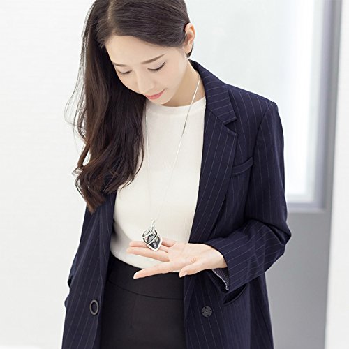 3PCS Long Pendant Necklaces for Women Disk Circle Pendant Triple Stack Pendant Necklace Tassel Sweater Necklace Statement Necklace Y Necklaces Set - color: Silvertone B