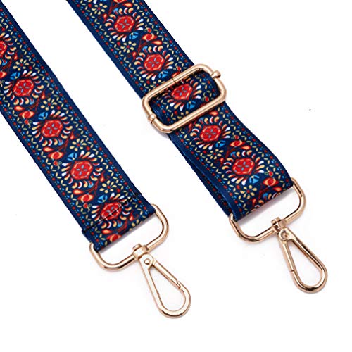 Wide Shoulder Strap Adjustable Replacement Belt Crossbody Canvas Bag Handbag - color: Dandelion, size: EXTRA LONG:66.9"(170cm)Wide:1.4"(3.5cm)