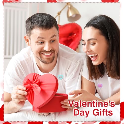Giegxin 40 Pcs Valentine's Day Conversation Heart Pins for Women Love Candy Pins Romantic Words Lapel Brooch Backpacks for Jackets Bags Hats Valentines Day Accessories Gifts - style: Elegant