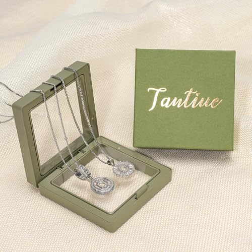 14K Gold Plated Alphabet Necklace Cubic Zirconia Letter Pendant, Personalized Name Jewelry Gift for Women, Customizable A-Z, Birthday/Mothers Day Gifts for Womens - color: White Gold, style: Style-O