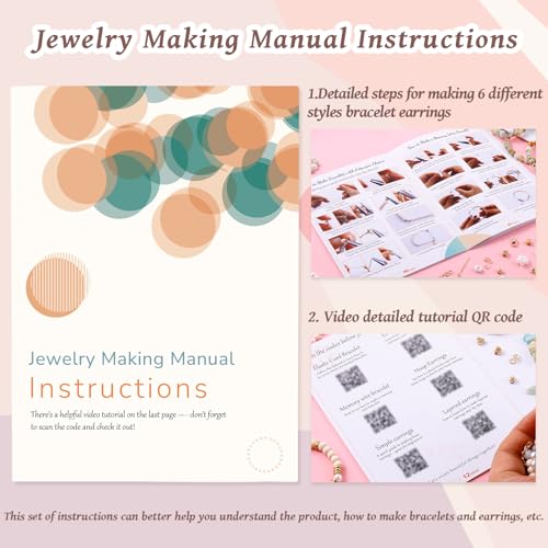 Wurosi 1927PCS Jewelry Making Supplies Kit for Adults,Natural Stone Beads | for Irregular Natural Stone, Charm Bracelet Making Kit, Complete Craft Kit for DIY Bracelet/Necklace/Earring/Rings - color: 1927 Pcs Cyan Bracelet Kit