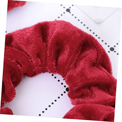 Ipetboom Unique Christmas Hair Ties 12 Pieces Elastic Hair Bands for Women Girls Ponytail Holders Fashion Hair Accessory Set