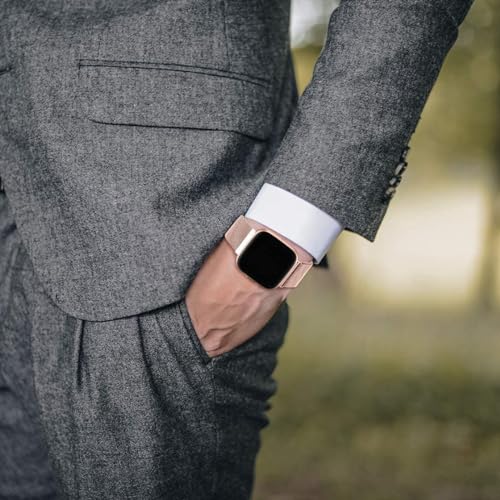 Metal Bands Compatible with Fitbit Versa 2/Versa Lite SE/Versa Band for Women Men, Royal Gold, Small - color: Royal Gold, size: S: 5.5" - 7.5"