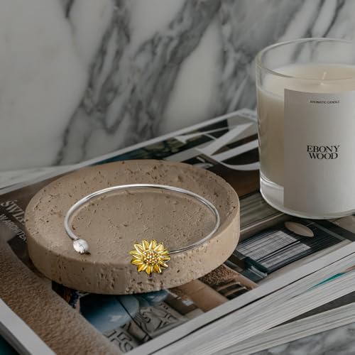 925 Sterling Silver Bangles For Women Handmade Silver Bangles Open Adjustable Bangle Bracelets For Women Silver Open Cuff Bracelets Stackable Wrap Bangles Festival Jewelry Gifts - color: Style 04