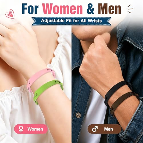 TXIN Faux Leather Snap Bracelets Blank Colorful Adjustable Plain PU Leather Wristband for DIY Jewelry Making Women Men Cuff Wrist Crafts
