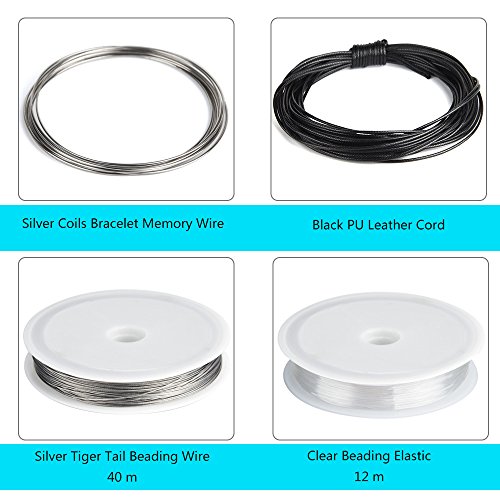 Kuuqa Jewelry Making Kit Jewelry Findings Starter Kit Jewelry Beading Making and Repair Tools Kit