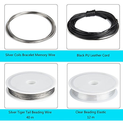 Kuuqa Jewelry Making Kit Jewelry Findings Starter Kit Jewelry Beading Making and Repair Tools Kit