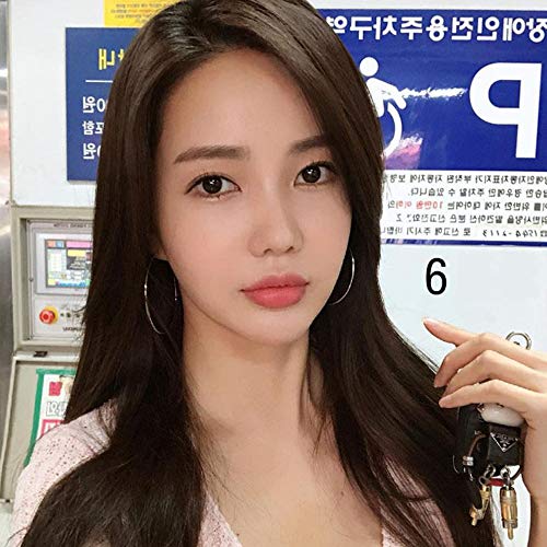 Clip On Big Extra Large Fake Round Hoop Earrings for Women Non Pierced No Piercing Ear Fashion Simple Circle Huggie Hoops Jewelry Gifts - style: 60mm Silver