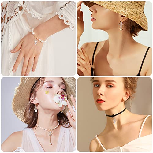 SUNNYCLUE 1 Box 32Pcs 8 Styles Evil Eye Connectors Golden Plated Rhinestone Cross Oval Hamsa Hand Flat Round Tree of Life Links Charms Lucky Chakra Pendants for Jewelry Making Charms Bracelets Crafts - color: 32pcs Rhinestone Cross Charms and Evil Eye Cha