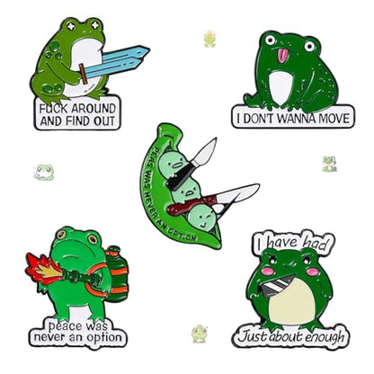 Cute Enamel Pin Sets for Backpacks and Jackets - color: JH-098