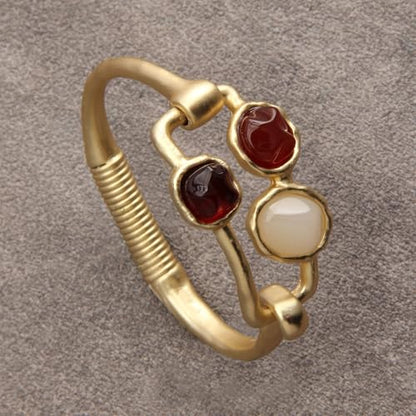 Chunky Bangle Bracelets for Women Cuff Bracelet Thick Gold Bangles Open Wide Arm Cuffs Bracelets Boho Jewelry - style: Gold Bangles