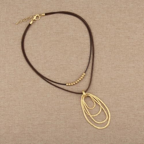 Chunky Pendant Necklace for Women Vintage Boho Necklaces Choker Layered Statement Necklaces Bohemian Jewlery Gifts - style: Boho Necklaces Women Trendy
