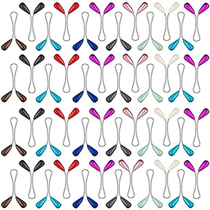 48 Pieces Hijab Pins for Women Muslim Faux Pearl Clips U Shaped DIY Boutonniere Alloy Decorative Brooch Safety Scarf Hijab Pins for Wedding Dress Accessories