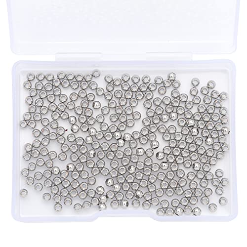 Platinum Plated Round Spacer Beads 3mm 300pcs for Jewelry Making Findings Non Tarnish - color: Platinum, size: 3mm