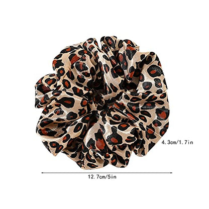 Scrunchies Hair Ties Silk Satin Scrunchy - Hair Elastics Bands Ponytail Holder Pack of Neutral Scrubchy Hair Accessories Women Girls - color: Satin Mixed color