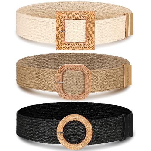 Syhood Woven Belt Dress - color: Black, Khaki, Beige, size: Fit Waist Size Below 36''