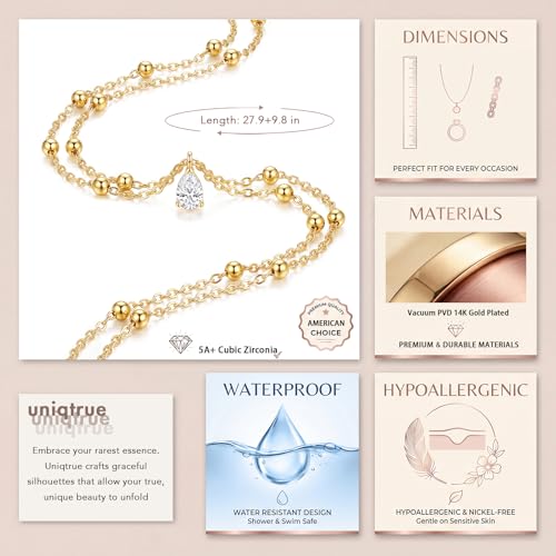 Layered Waist Chain for Women Waterproof, 14K Gold/Silver Plated Belly Chain Belt Waist Beads Chain Herringbone Snake Satellite Body Chain Beach Summer Fashion Jewelry Gift - style: Style 4