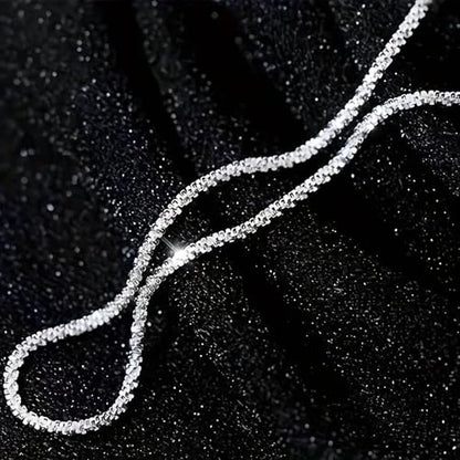 Fesciory Silver Ankle Bracelets for Women, Adjustable Rhinestone Pendant Tennis Anklet, Butterfly Heart Infinite Diamond Summer Beach Foot Chain Jewelry Gifts - style: Rope