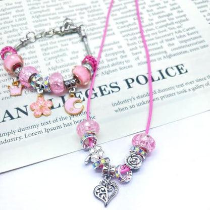 100pcs Large Hole Rhinestone Spacer Beads 10mm Silver Plated Czech Crystal Rhinestone for DIY Jewelry Making Charms Bracelet (AB Crystal) - color: AB Crystal