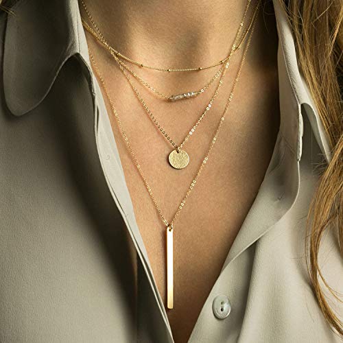 ALEXCRAFT Wholesale 12PCS Gold Plated Solid Brass Satellite Beaded Ball | Curb Thin Chain Necklace Bulk for Jewelry Making (16 Inch(1.5mm)) - color: Gold, size: 16 inch-1.5mm