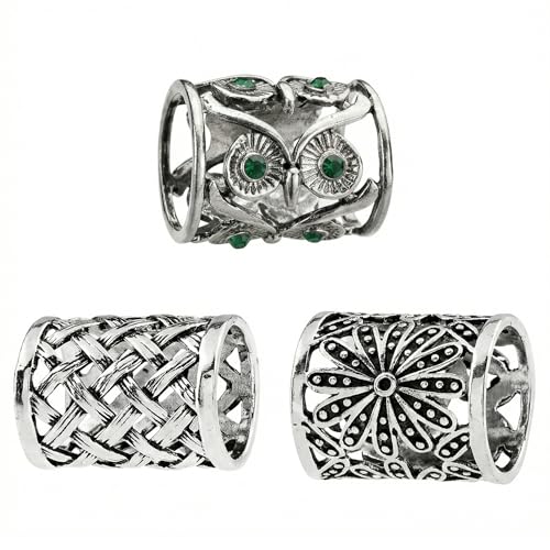 Scarf Ring,Scarf Rings and Slides for Scarves Decoration,Stylish Design Shawl Buckle Scarves Clips for Women - color: Silver 3