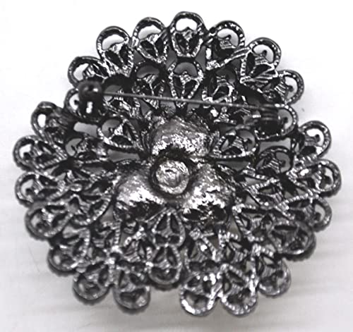 Belagio Enterprises 2 1/2-Inch Rhinestone Brooch | BW-171-182 - size: 2-1/2-Inch, style: BW-129