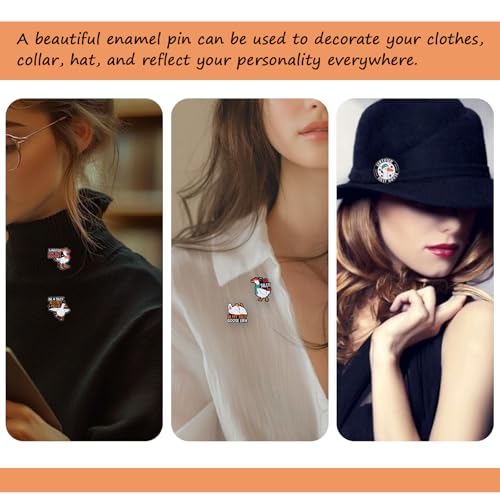 5Pcs Cute Coffee Cat Sloth Enamel Pin Set Cartoon Animal Coffee Cup Brooch Badges, Funny Lapel Pins for Backpacks, Jackets, Bags, Coffee Lover Gift - color: JH-146