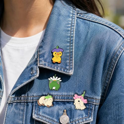 Cute Enamel Pin Sets for Backpacks and Jackets - color: JH-167