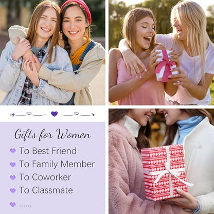 JoycuFF Gifts for Women Inspirational Gifts for Teen Healing Natural Stone Bracelets for Women Friends Sister - style: Life is tough-Colorful