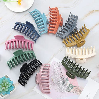 NEW LIVE 12 Pcs Hair Clips Claw Clips Hair Clips for Women Hair Accessories