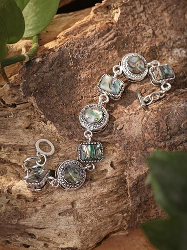 Geometric Metal Stone Bracelets, Trendy Personality Jewelry for Women - style: Bracelet R17-002