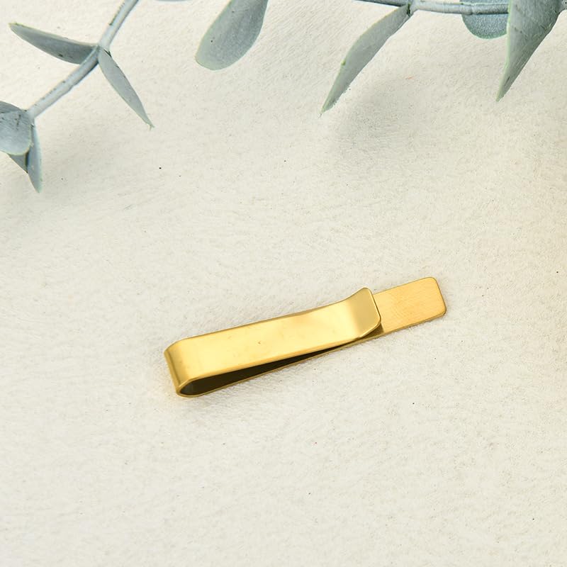 Mens Airplane Tie Clip for Boyfriend Husband Son Flight Attendant Accessories for Men - style: Gold Lawyer