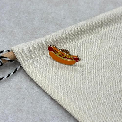 Hot Dog Cartoon Enamel Pins Brooch Creative Brooch Lapel Pin Badge Cute Metal Brooch Pins Accessories Decoration for Girls Boys Women Clothes Backpacks Decor - size: 12Pieces