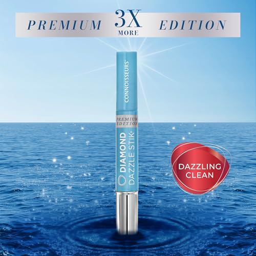 CONNOISSEURS Diamond Dazzle Stik - Portable Diamond Cleaner for Rings and Other Jewelry - Bring Out The Sparkle in Your Diamonds and Precious Stones - style: Premium