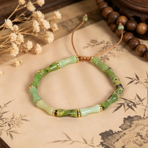7 Chakra Bracelet Bohemian Handmade Leather Wrap Healing Protection Natural Stone Yoga Beaded Bracelets Boho Friendship Jewelry - color: Green