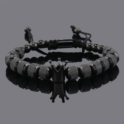 Vintage Stackable Bead Bracelet Set For Men Women Handmade Bohemian Style Multilayer Adjustable Elastic Bead Bracelet Fashion Punk Jewerly Gift - style: Style 9