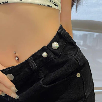 9 Pcs Pearl Brooch Pins, Jeans Button Pins,Safety Pins for Clothes Sweater Shawl Clips Pearl Brooches,Wedding Party for Women Girls - color: Bule