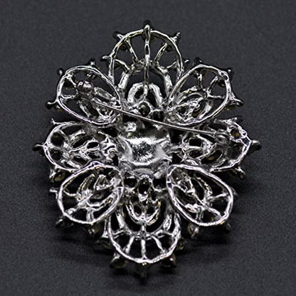 Belagio Enterprises 2 1/2-Inch Rhinestone Brooch | BW-171-182 - size: 2-1/2-Inch, style: BW-140