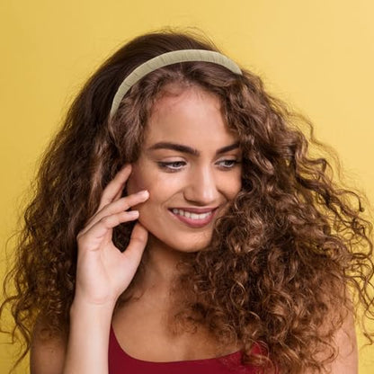 WHAVEL Headbands for Women - 5 Pack Thin Headband Non-Slip Fabric Hairband Fashion Head Bands for Women's Hair