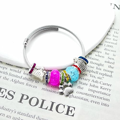 100pcs Large Hole Rhinestone Spacer Beads 10mm Silver Plated Czech Crystal Rhinestone for DIY Jewelry Making Charms Bracelet (Mix) - color: Mix