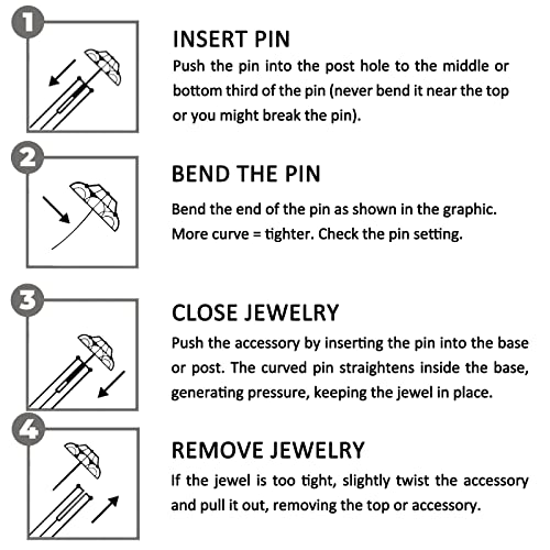 Oveta Threadless Push in Lip Rings 16G/18G/20G Labret Jewelry CZ Lip Studs Stainless Steel Cartilage Earrings for Women Monroe Medusa Piercing Jewelry 6/7/8/10/12mm Bar Length - color: Silver, size: 18G*10mm bar*1.5/2/2.5/3mm cz